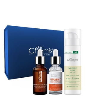 skinChemists Anti-aging cadeauset voor de feestdagen: bescherming tegen rimpels en een stralende huid