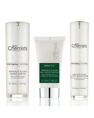 skinChemists Anti-aging serum tegen rimpels, dag- en nachtcrèmeset