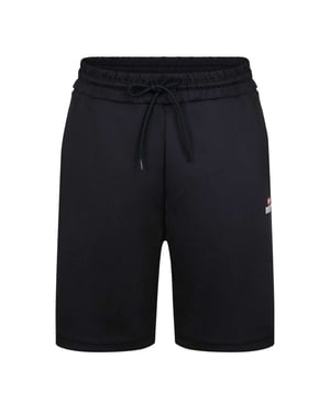Diesel Heren Fleece Sweat Shorts (Zwart)