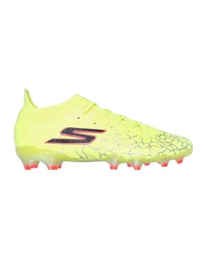 Skechers Jongens Skx 01 Elite Laag Firm Ground Voetbalschoenen (Geel/Zwart)