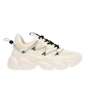 Steve Madden Damesschoenen met dikke zool (Off White/Beige)