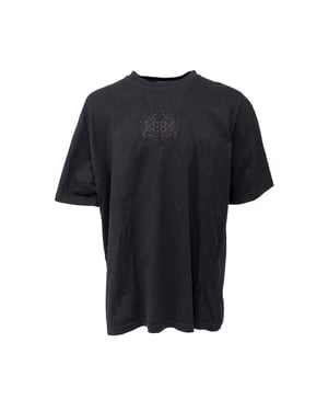 Balenciaga T-shirt met geborduurde leeuwenlauwerkrans - jaren '20