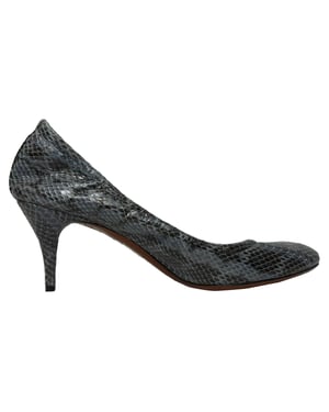 Lanvin Slangenhuid Pumps in Dierenprint Leer