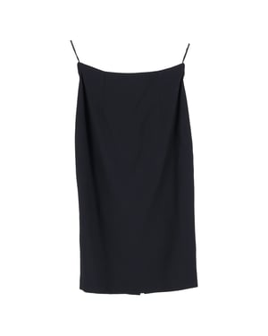 Alexander McQueen kokerrok in zwart polyester