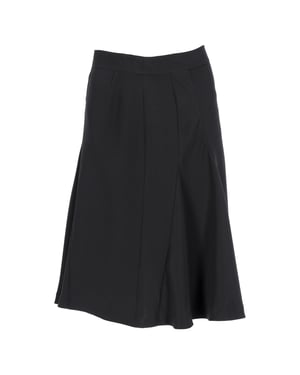 Givenchy midi-rok met panelen in zwart acetaat