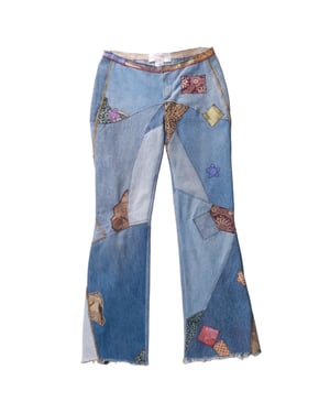 Roberto Cavalli Patchwork Jeans - jaren 2000