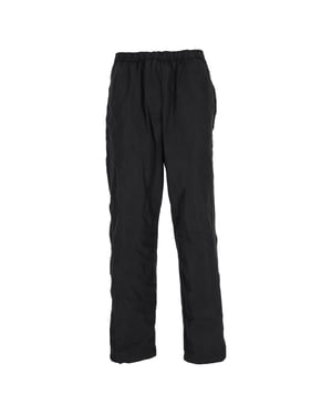 Acne Studios joggingbroek met rechte pijpen in zwart polyester