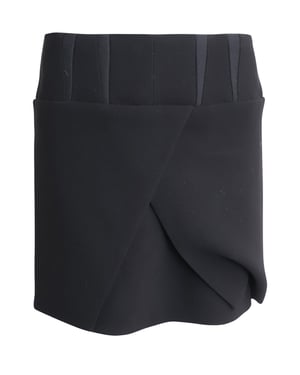 Balenciaga minirok in zwart acetaat