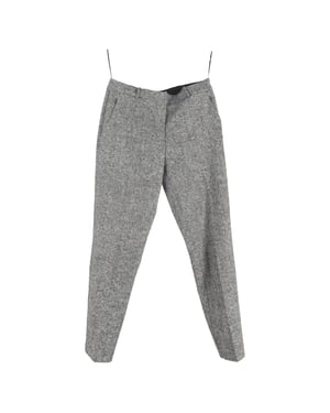 Stella McCartney taps toelopende broek van grijze wol