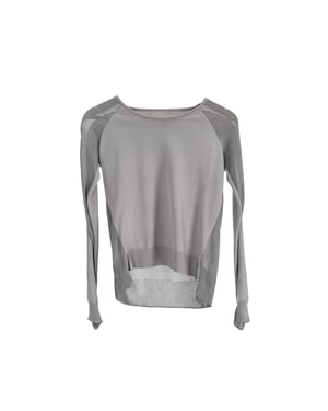 MM6 trui van Maison Margiela in grijs katoen