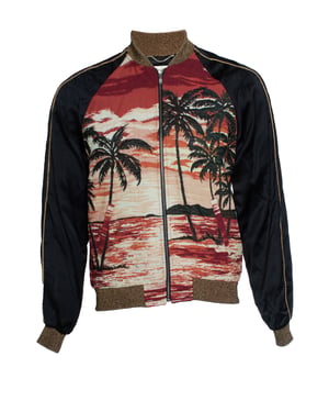 Saint Laurent, Parijs SS16 op maat gemaakte Hedi Slimane bomber