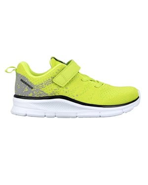 Karrimor Duma 6 platte sportschoenen voor jongens (Limoen/Grijs/Wit)