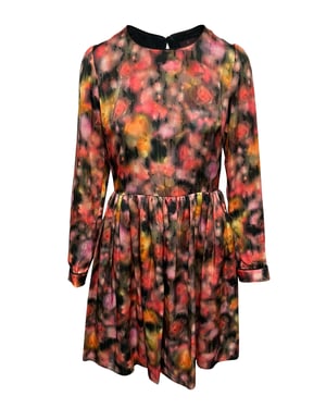 Mulberry jurk met lange mouwen van veelkleurig polyester