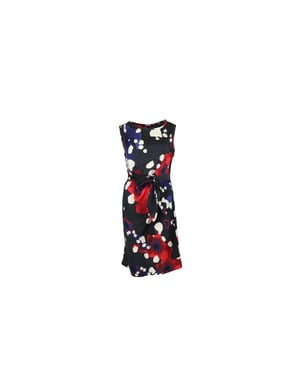 Diane Von Furstenberg New Della-jurk met print in veelkleurige zijde