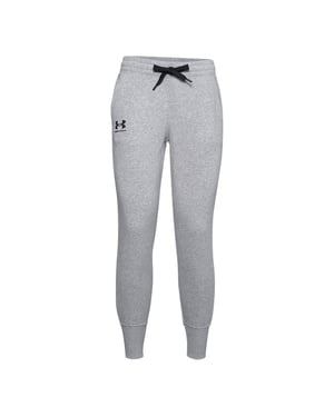 Under Armour Rival taps toelopende joggingbroek voor dames (Staal Heather)