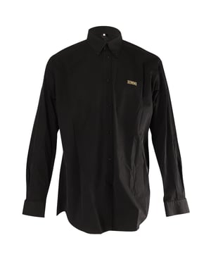 Balenciaga 'Homme' overhemd met knoopsluiting in zwart katoen