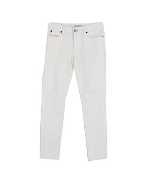 Burberry jeans met rechte pijpen in wit katoen