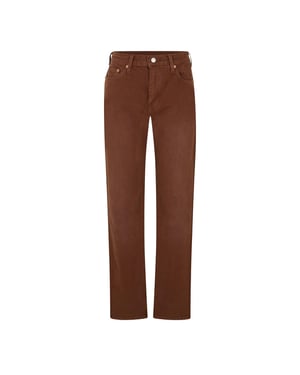 Levis 511 Slim-fit jeans van katoenmix voor dames (Klei Rood)