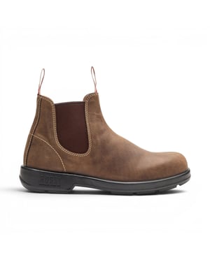 Rossi 404 Mocha bruine leren Outdoor Chelsea Laarzen - Spinifex