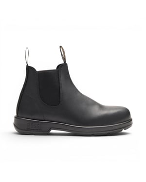 Rossi 404 Zwarte Leren Outdoor Chelsea Laarzen - Spinifex