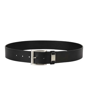 Boss Connio leren riem (Zwart)