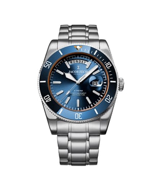 Jacob Zech Horloge Athena Zilver