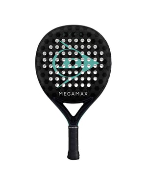 Dunlop Megamax Padel Racket (ZWART/BLAUW)
