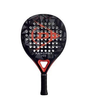 Dunlop Nanomax Pro Padel Racket (Rood/zwart)
