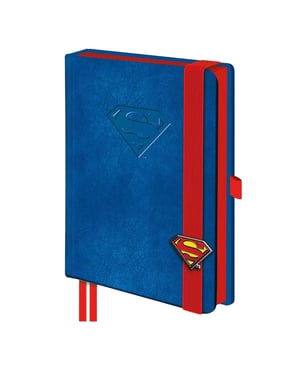 DC Comics Luxe Superman notitieboek (Blauw/rood)