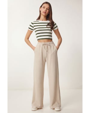 Dames Wijde Modal Joggers