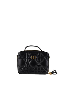 Dior Dior Caro Box-tas Zwart