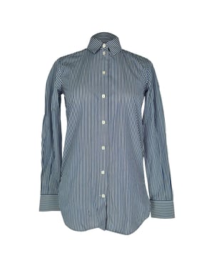 Celine Classic gestreept overhemd van blauw katoen
