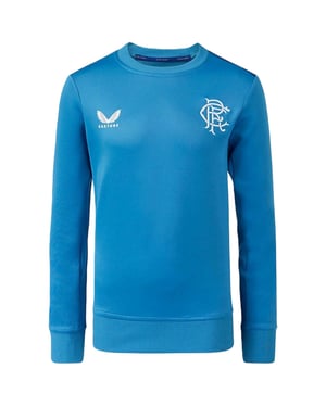 Castore Rangers FC-sweatshirt voor kinderen (Blauw/Donkerblauw)