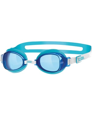 Zoggs Zwembril Unisex Volwassen Otter (Aqua Blauw/Wit)