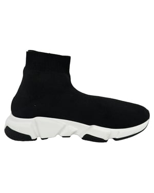 Balenciaga Speed Trainer Schoenen in Zwarte Polyester