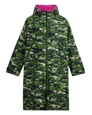Regatta Volwassenen Veranderoverjas met Rits Cactus Camouflage Groen