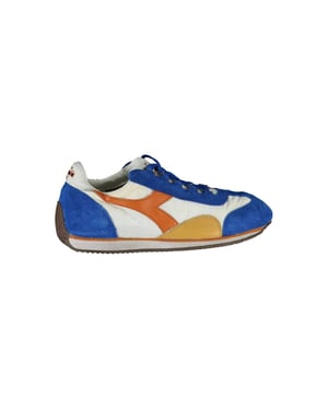 Diadora Blu Leren Dames Sneaker