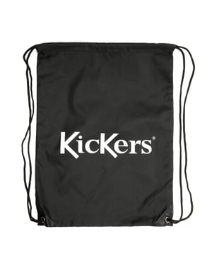 Winkel Voor Kickers School PE Polyester Zwarte Trekkoordtas