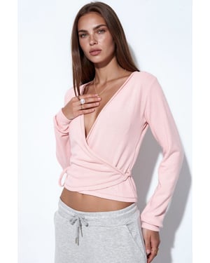 Gestrikte Gebreide Cardigan met Ceintuur