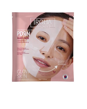Pdrn Glass Skin Color Change Hydrogel Mask