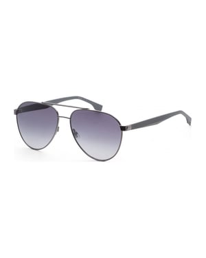Hugo Boss Heren 60 mm Zwarte Zonnebril BOSS1485S-0PTA-1I