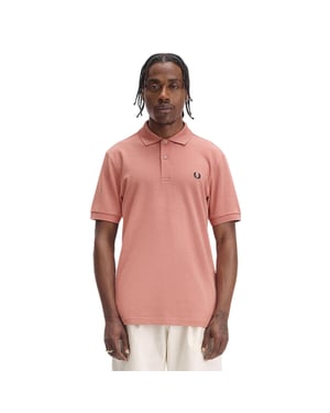 Fred Perry Heren Logo Katoenen Polo Shirt (Stopverf)
