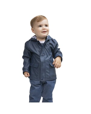 Larkwood Waterdicht Baby Jasje (Marine)