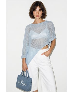 Dames Gebreid Cut-Out Strandovergooi