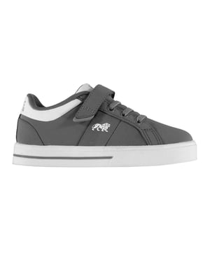 Lonsdale Latimer leren sportschoenen voor kinderen (Grijs)
