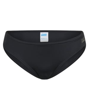 Zoggs Tahiti-zwembroekjes met lage taille voor dames (Zwart)