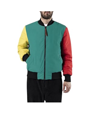 Diadora Mark Mcnairy-bomberjack voor heren (Landgoed Blauw)