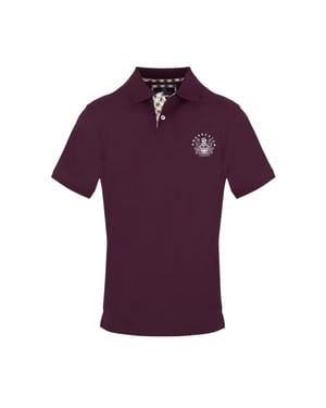 Aquascutum Heren Logo Poloshirt (Rood)