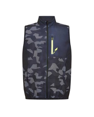 Head Racevest voor heren, Lightning Team Camouflage (Zwart)