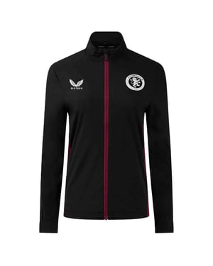 Castore Aston Villa FC-trainingsjas voor dames (Kaviaar)